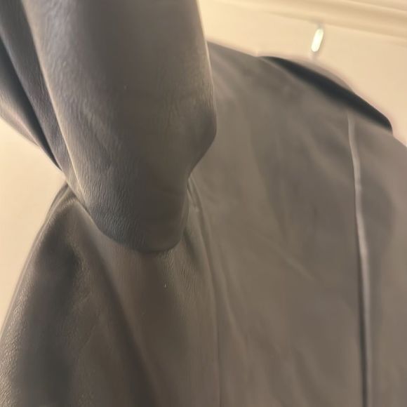 Vegan Express Leather Blazer size Small never worn - Picture 10 of 15